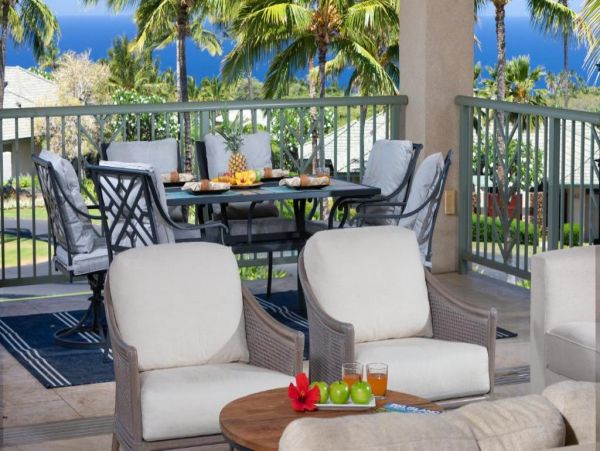 Ocean and Mountain View Three-Bedroom Vacation Rental on the Kohala Coast