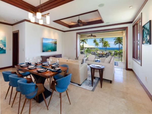 Ocean and Mountain View Three-Bedroom Vacation Rental on the Kohala Coast