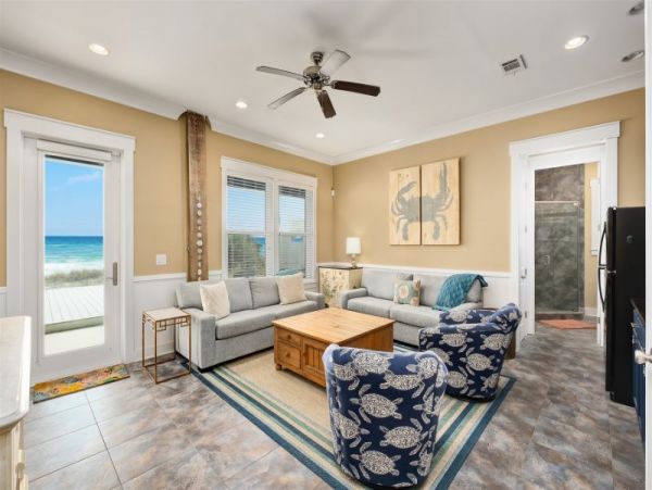 Five+ Bedroom Gulf Front Vacation Home in Seagrove Beach