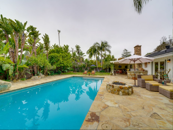 Beautiful 3-Bdm Vacation Home with Private Pool in Santa Barbara CA