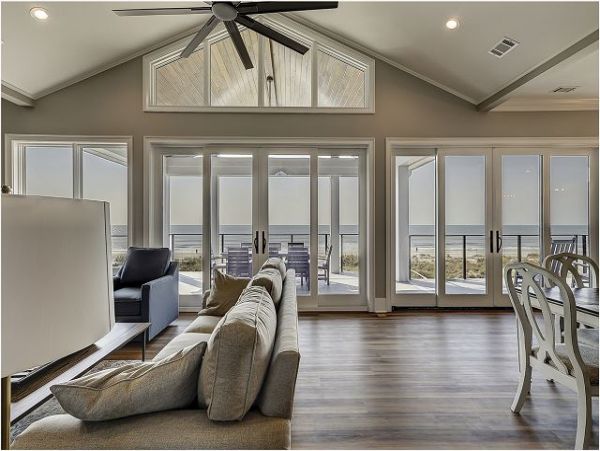 Oceanfront Six Bedroom Vacation Home in Forest Beach
