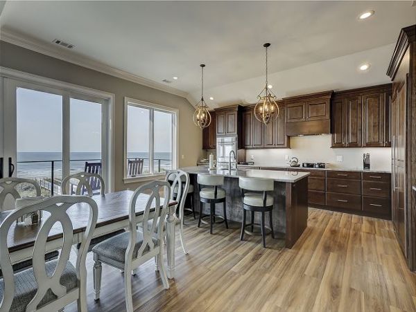 Oceanfront Six Bedroom Vacation Home in Forest Beach