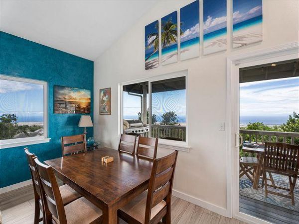 Kailua-Kona Ocean View Three Bedroom Vacation Rental Home