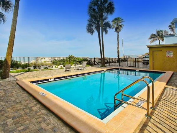 Indian Shores  Beachfront Three Bedroom Vacation Rental Condo