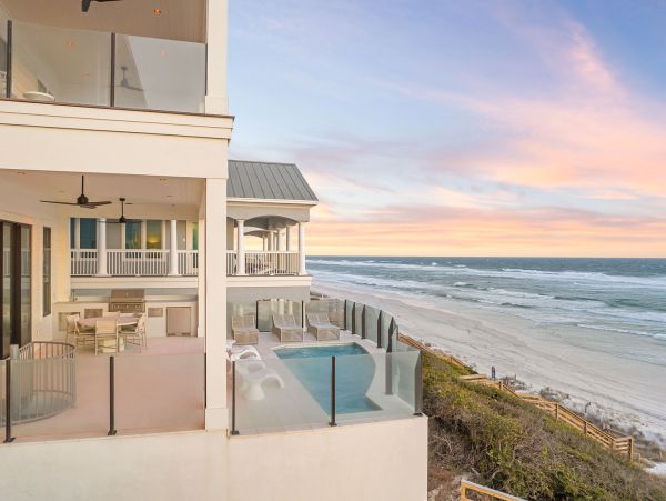 Luxury 9BR Beachfront Rental in Seacrest Beach with Pool