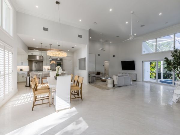 Marco Island Canal Front Three Bedroom Luxury Vacation Home