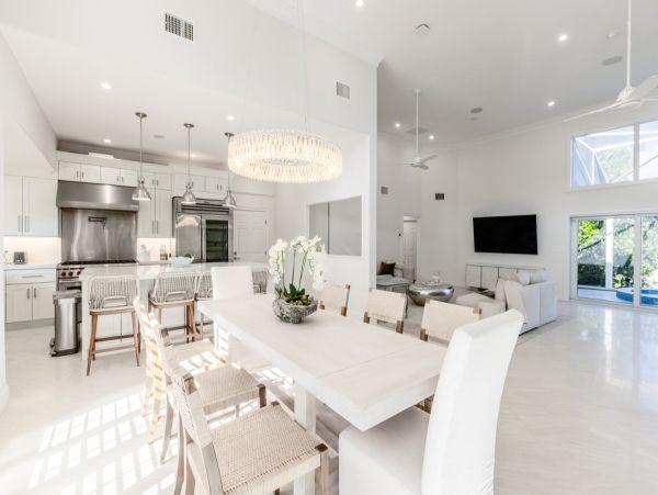 Marco Island Canal Front Three Bedroom Luxury Vacation Home