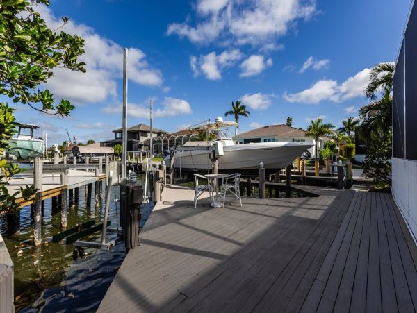Marco Island Canal Front Three Bedroom Luxury Vacation Home