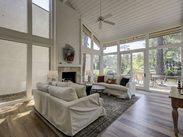 Hilton Head Four Bedroom Golf Course View Vacation Rental Home