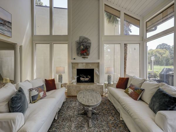 Hilton Head Four Bedroom Golf Course View Vacation Rental Home