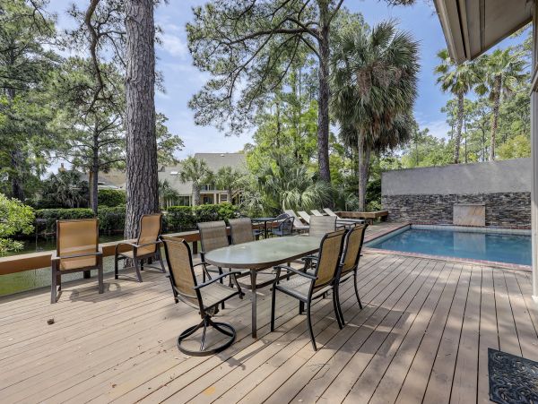 Hilton Head Four Bedroom Golf Course View Vacation Rental Home