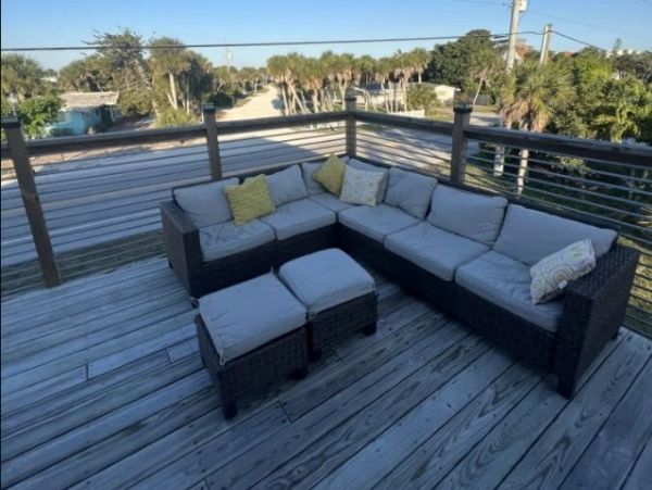 Manasota Key Walk to Beach 4 Bedroom Vacation Home with Private Pool