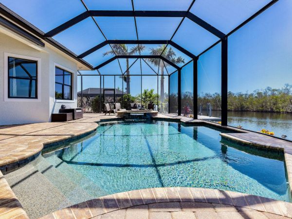 Fort Myers Luxury Vacation Home with Pool & Direct Beach Access