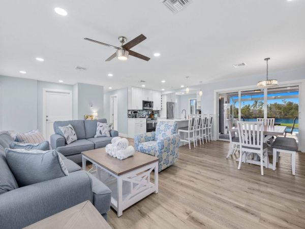 Sanibel Dream Vacation Retreat Three Bedroom Home with Pool & Spa