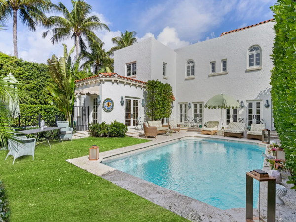 Luxury Palm Beach Island Estate Rental - Ocean Block, Pool & Guests House