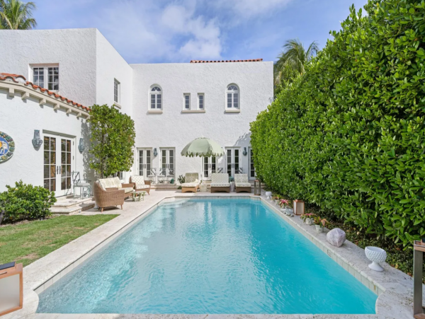 Luxury Palm Beach Island Estate Rental - Ocean Block, Pool & Guests House
