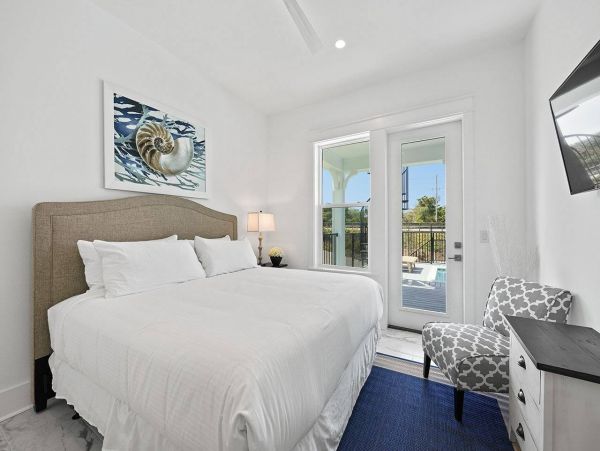 Two Luxury Vacation Homes with Private Pool on 30A Sleeping 29 Guests