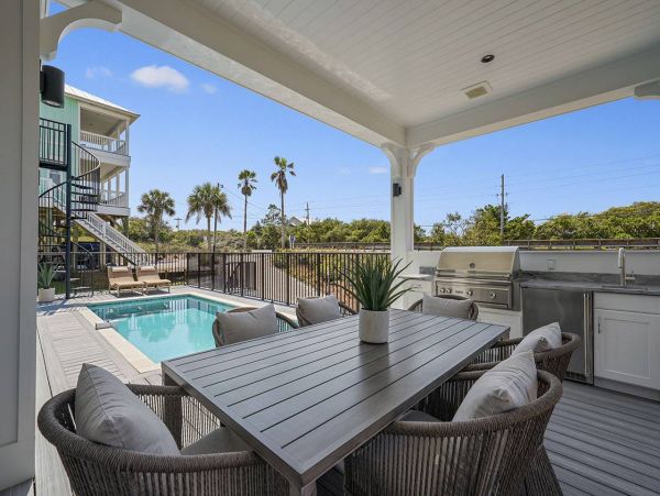 Two Luxury Vacation Homes with Private Pool on 30A Sleeping 29 Guests
