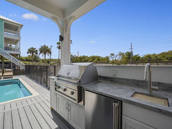 Two Luxury Vacation Homes with Private Pool on 30A Sleeping 29 Guests