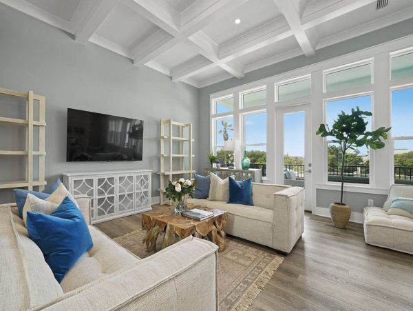 Two Luxury Vacation Homes with Private Pool on 30A Sleeping 29 Guests