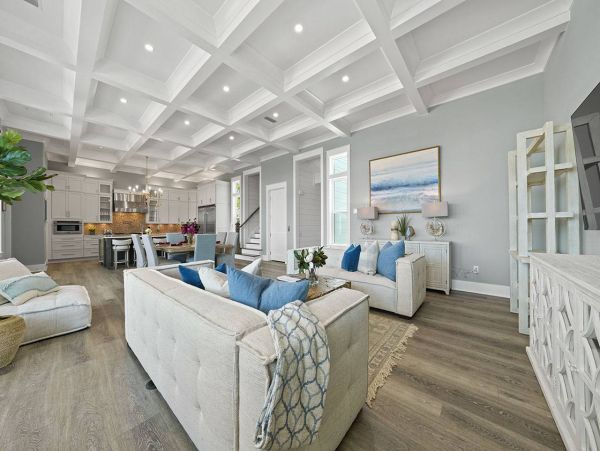 Two Luxury Vacation Homes with Private Pool on 30A Sleeping 29 Guests