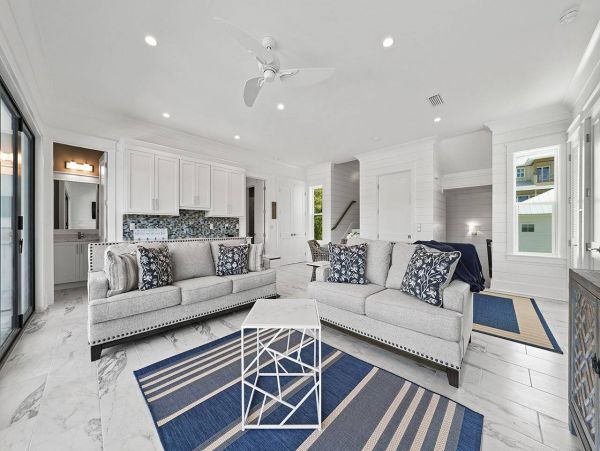 Two Luxury Vacation Homes with Private Pool on 30A Sleeping 29 Guests