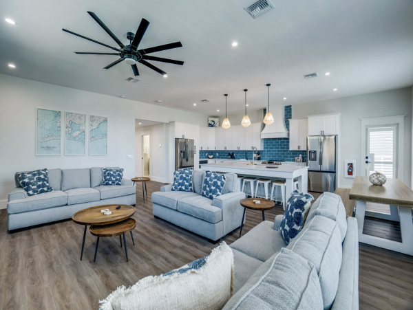 Chic New 7 Bedroom Beach Home