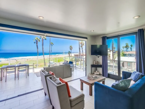 Ocean Beach Vacation Rental with Panoramic Views of the Beach