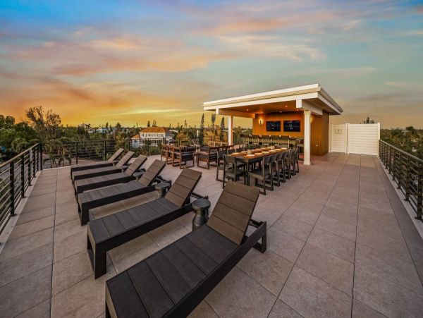 Luxury Siesta Key Villa with a Pool, Rooftop Views, & Great Amenities