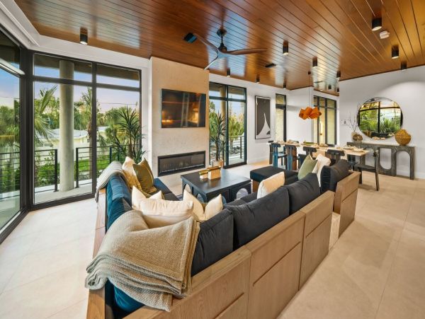 Luxury Siesta Key Villa with a Pool, Rooftop Views, & Great Amenities