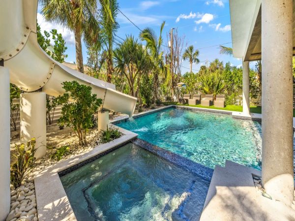 Luxury Siesta Key Villa with a Pool, Rooftop Views, & Great Amenities
