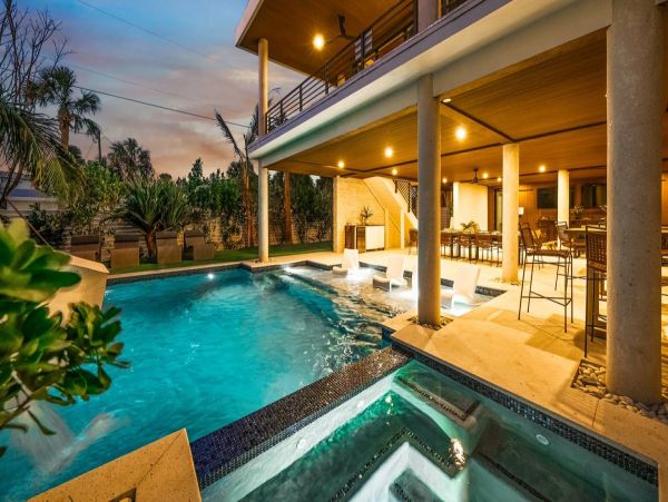 Luxury Siesta Key Villa with a Pool, Rooftop Views, & Great Amenities