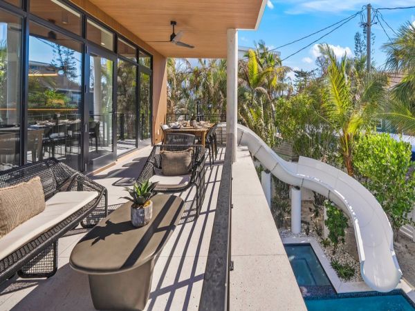 Luxury Siesta Key Villa with a Pool, Rooftop Views, & Great Amenities