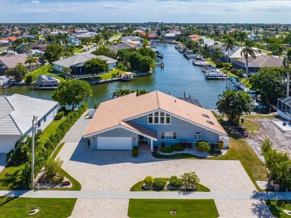 Spacious Waterfront Marco Island Home with Screened Pool