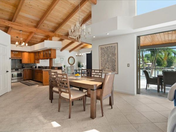 Spacious Waterfront Marco Island Home with Screened Pool