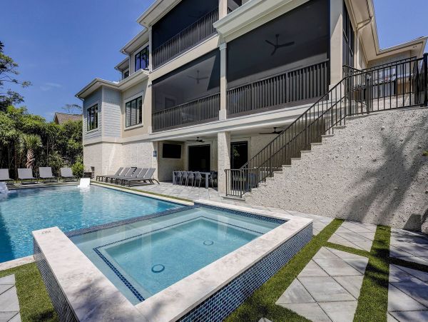 Hilton Head 10-Bedroom Rental with Pool, Ocean Views