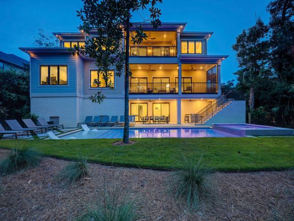 Hilton Head 10-Bedroom Rental with Pool, Ocean Views