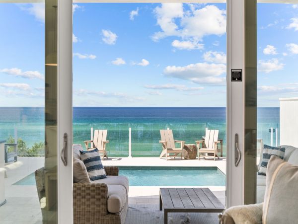 Gulf-Front Rosemary Beach Home with Private Beach Access