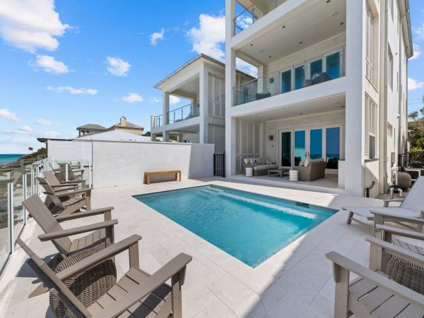 Gulf-Front Rosemary Beach Home with Private Beach Access