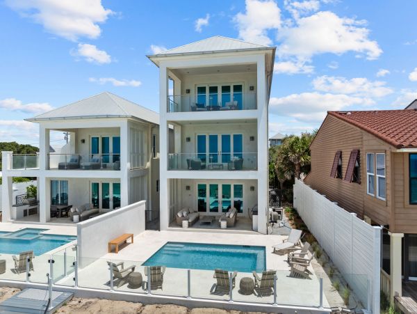 Gulf-Front Rosemary Beach Home with Private Beach Access