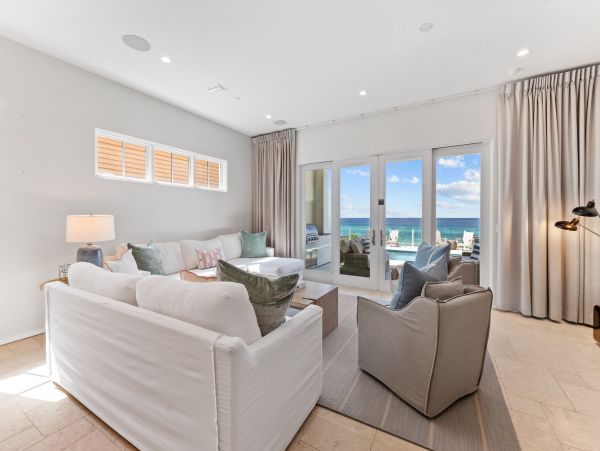 Gulf-Front Rosemary Beach Home with Private Beach Access