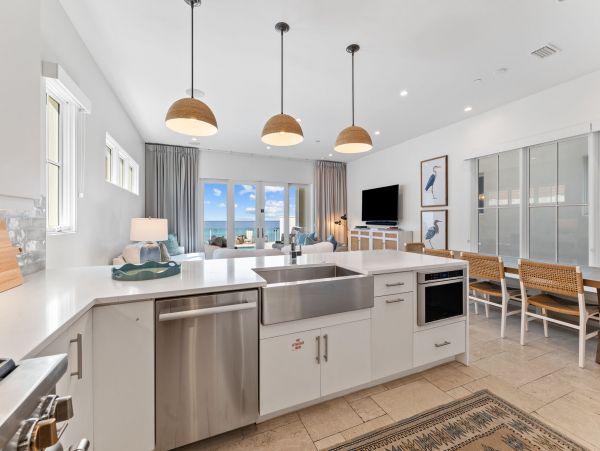 Gulf-Front Rosemary Beach Home with Private Beach Access