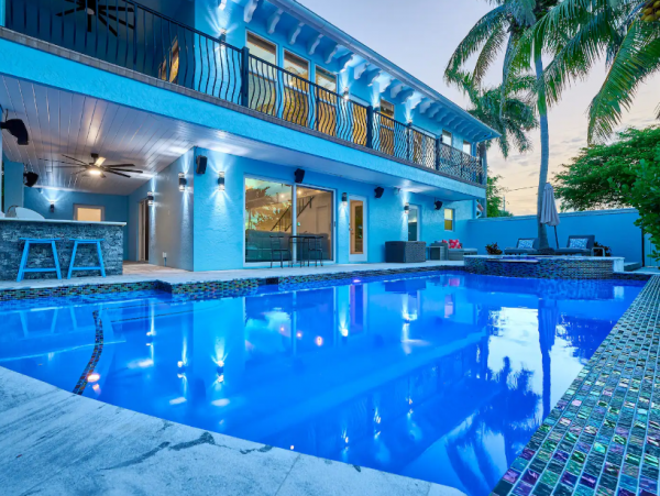 Exquisite Five Bedroom Vacation Rental with Canal Views