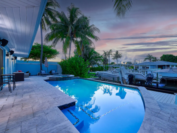 Exquisite Five Bedroom Vacation Rental with Canal Views