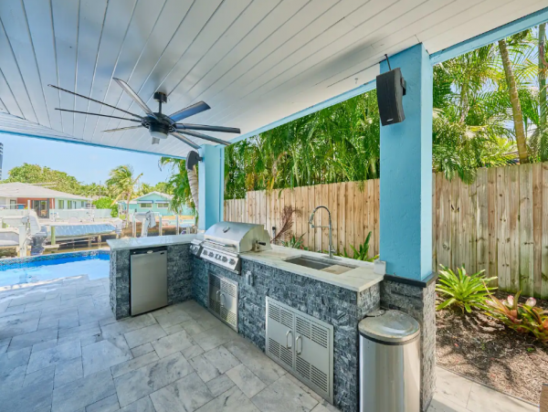 Exquisite Five Bedroom Vacation Rental with Canal Views