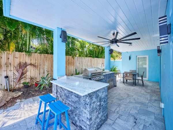 Exquisite Five Bedroom Vacation Rental with Canal Views