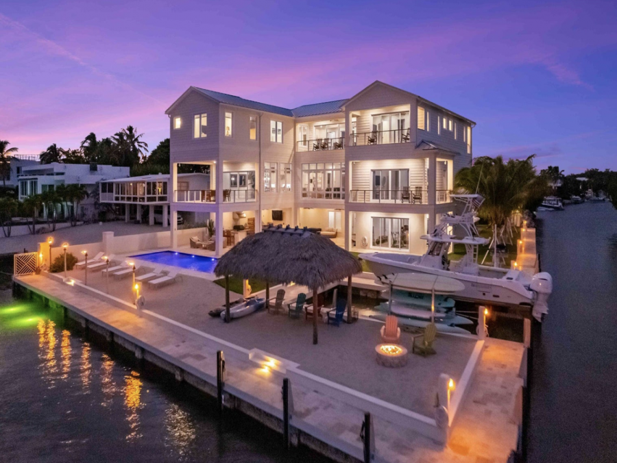 Islamorada Oceanfront Six Bedroom Vacation Rental Home