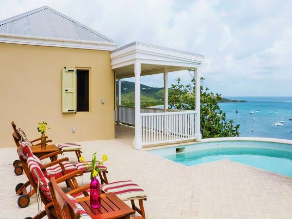 Oceanfront Three Bedroom Vacation Home in St. Croix