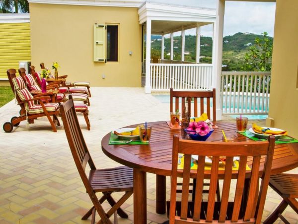 Oceanfront Three Bedroom Vacation Home in St. Croix