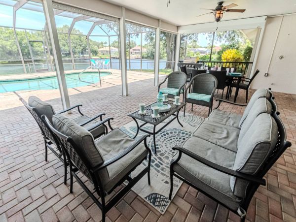 River Front Three Bedroom Vacation Home in Naples